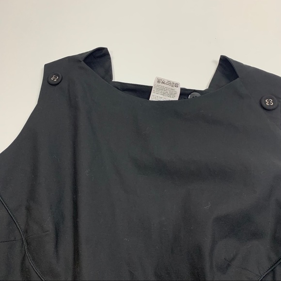 Sportmax Code Black Sleeveless Keyhole Dress 10 - Picture 5 of 9